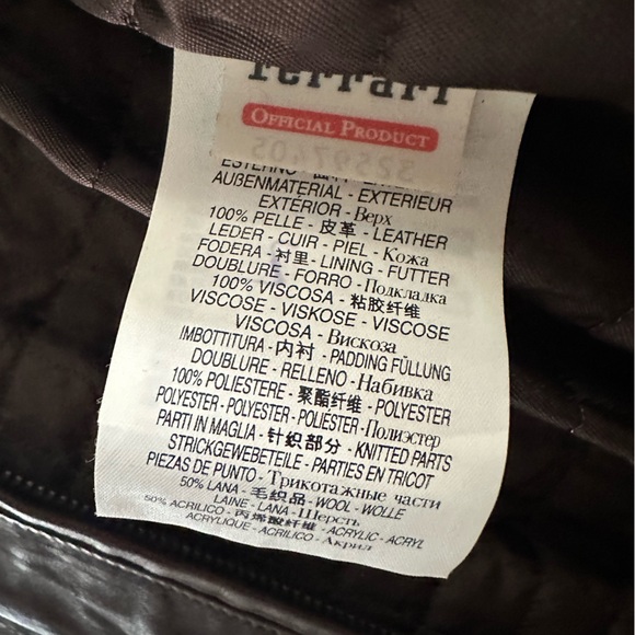 NWT Ferrari premium leather bomber jacket - Picture 6 of 7